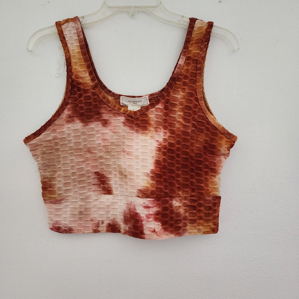 No comment tank top